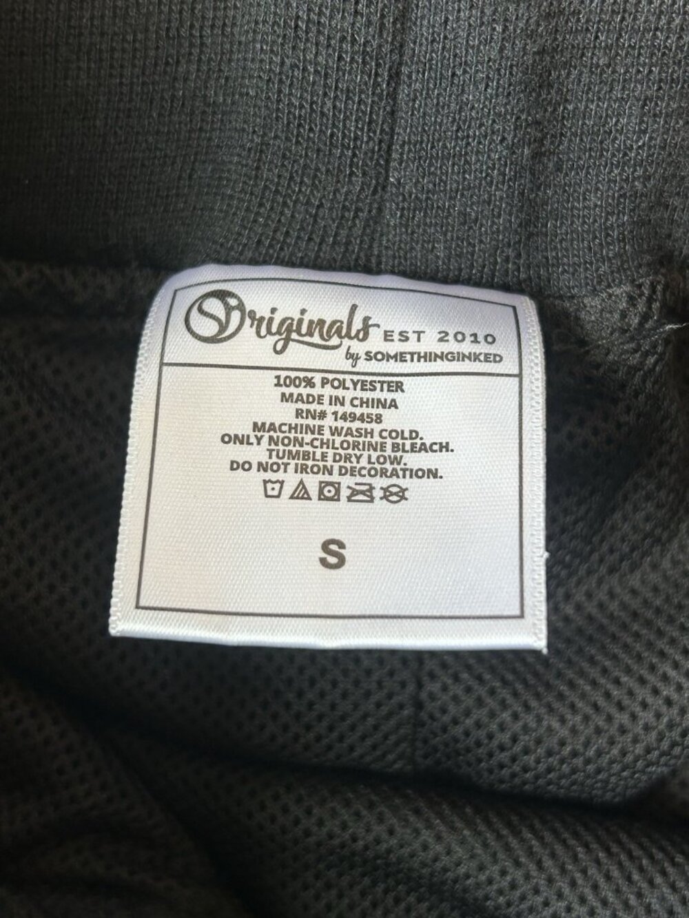 Something Inked Baseball Jersey Shorts Set Black Gold Size S Small Buttons Shirt - Picture 9 of 16